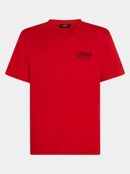 O'Neill Original Cali Logo T-Shirt férfi rövid ujjú póló piros színben 6