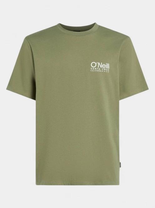 O'Neill Original Cali Logo T-Shirt férfi rövid ujjú póló zöld színben 6