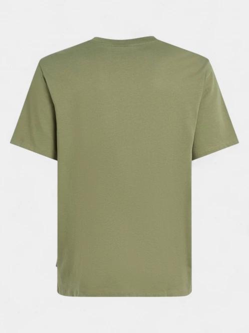 O'Neill Original Cali Logo T-Shirt férfi rövid ujjú póló zöld színben 7