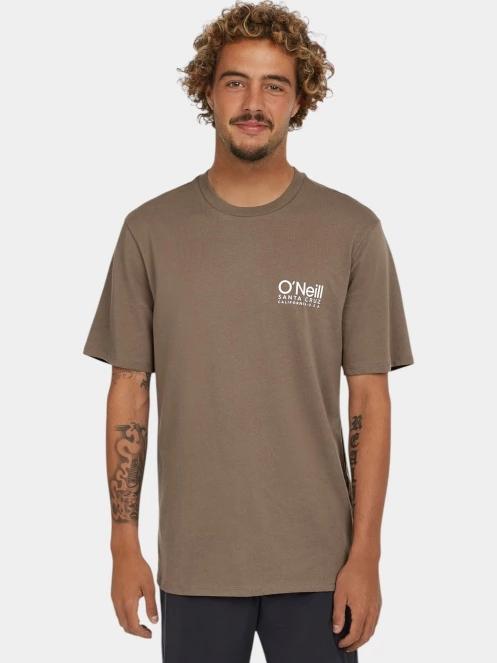 O'Neill Original Cali Logo T-Shirt férfi rövid ujjú póló oliva színben 2