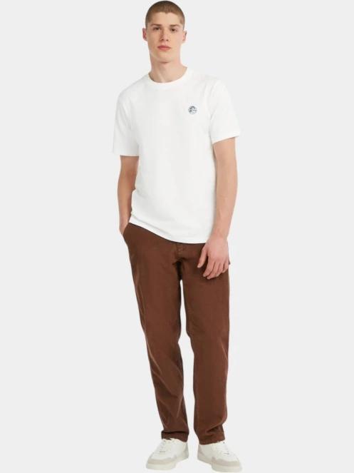 O'Neill O'riginals Badge T-Shirt férfi rövid ujjú póló fehér színben 4