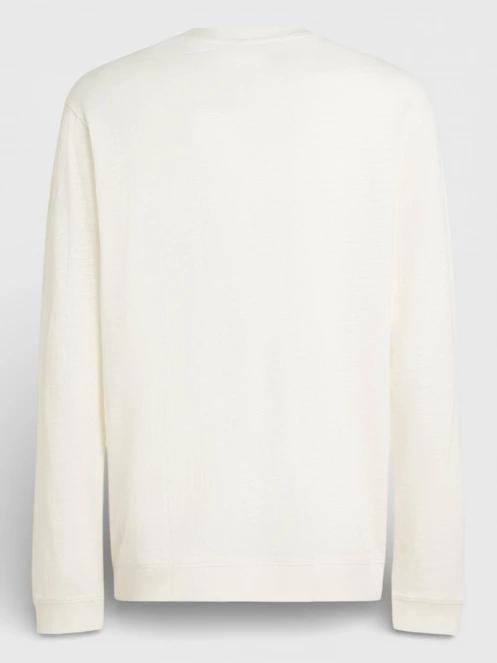 O'Neill O'Neill Slub L/Slv T-Shirt férfi hosszú ujjú póló fehér színben 8