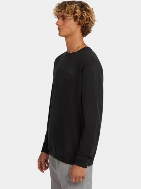 O'Neill O'Neill Slub L/Slv T-Shirt férfi hosszú ujjú póló fekete színben 5