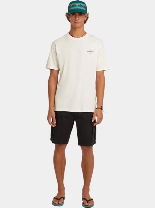 O'Neill O'Neill Retro Back Print T-Shirt férfi rövid ujjú póló fehér színben 4