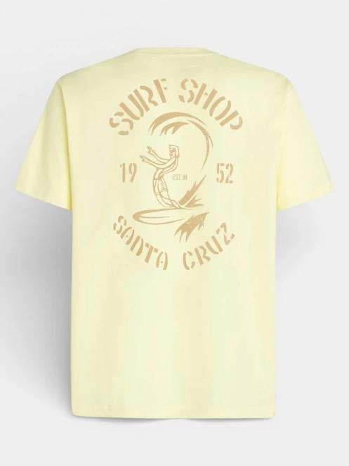 O'Neill O'Riginals Surf Shop T-Shirt férfi rövid ujjú póló sárga színben 7