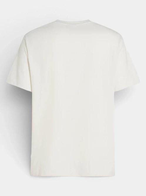 O'Neill O'Neill Melange Front Print T-Shirt férfi rövid ujjú póló fehér színben 7