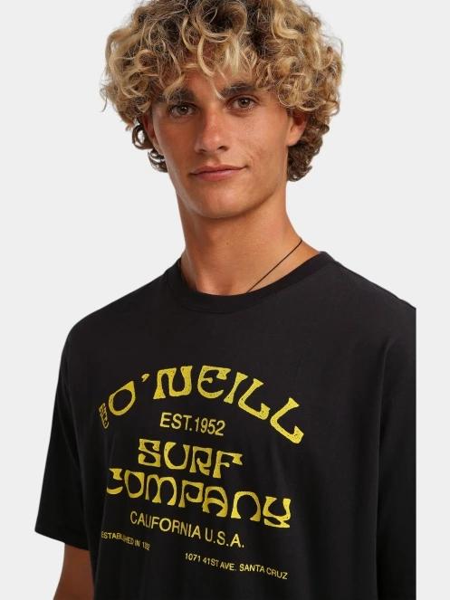 O'Neill O'Neill Muir T-Shirt férfi rövid ujjú póló fekete színben 5