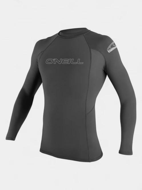 O'Neill Basic Skins L/S Rash Guard férfi hosszú ujjú lycra szürke színben 2