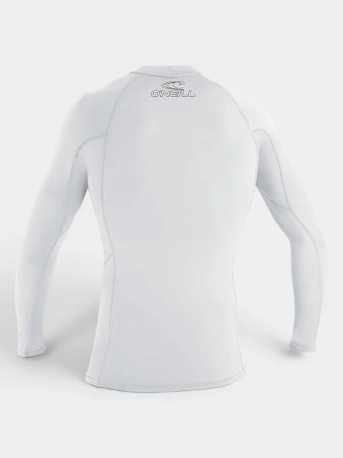 O'Neill Basic Skins L/S Rash Guard férfi hosszú ujjú lycra fehér színben 3