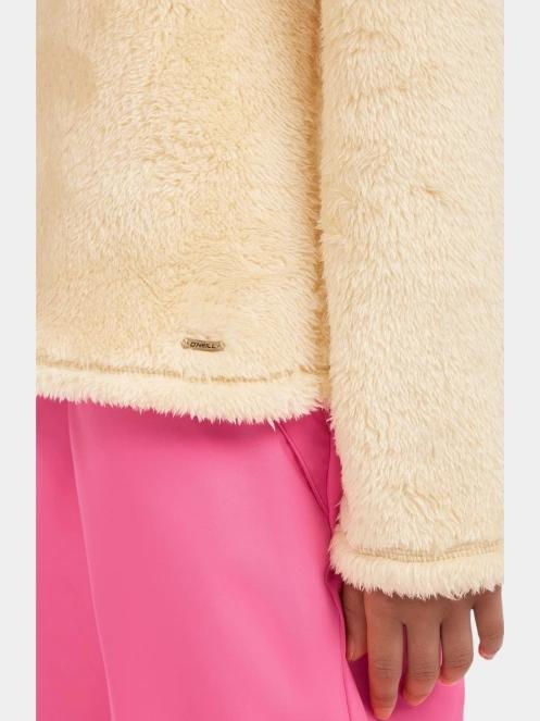 O'Neill FWC'Cruz Fuzzy Fleece polár pulóver homok színben 5