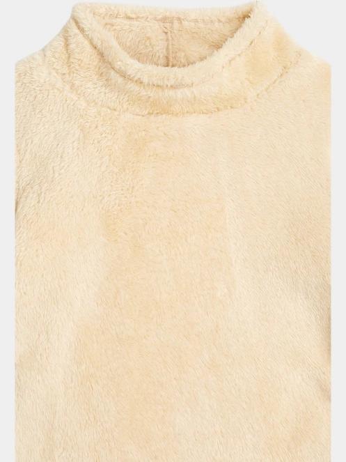 O'Neill FWC'Cruz Fuzzy Fleece polár pulóver homok színben 8