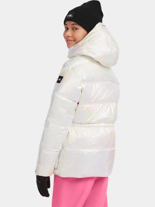 O'Neill FWC'Cruz Puffer Snow Jacket síkabát fehér színben 4