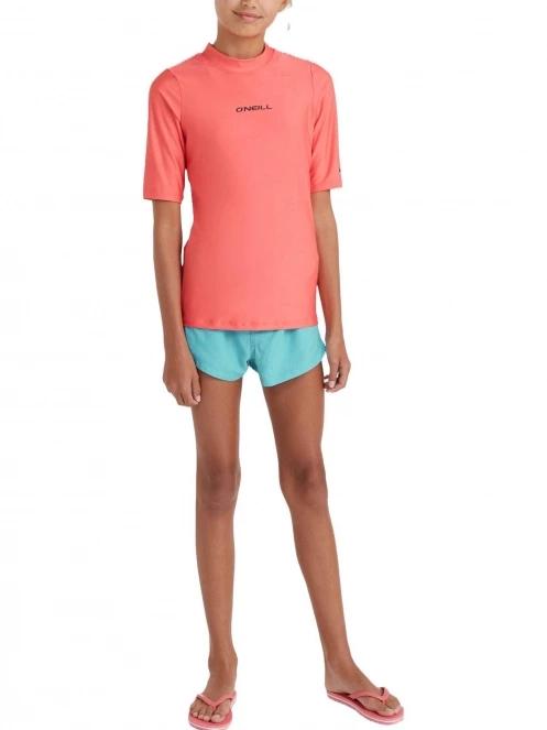O'Neill Essentials O'Neill Skins S/Slv rövid ujjú lycra piros színben 4