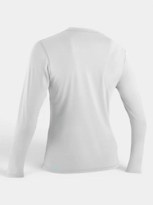 O'Neill Wms Basic Skins L/S Sun Shirt női hosszú ujjú lycra fehér színben 3
