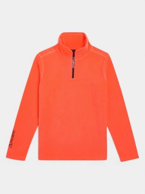 O'Neill FWC'Cruz Jack's Polartec HZ Fleece polár pulóver narancssárga színben 6