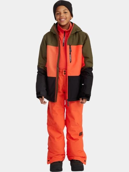 O'Neill Carbonite Snow Jacket síkabát narancssárga színben 5