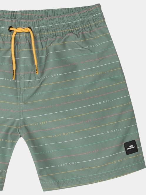 O'Neill Mix & Match Cali First 13'' Swim Shorts fürdőnadrág zöld színben 4