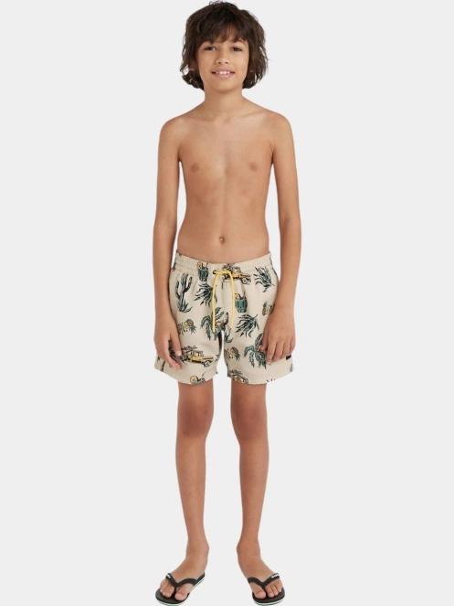 O'Neill Mix & Match Cali Print 13'' Swim Shorts fürdőnadrág homok színben 4