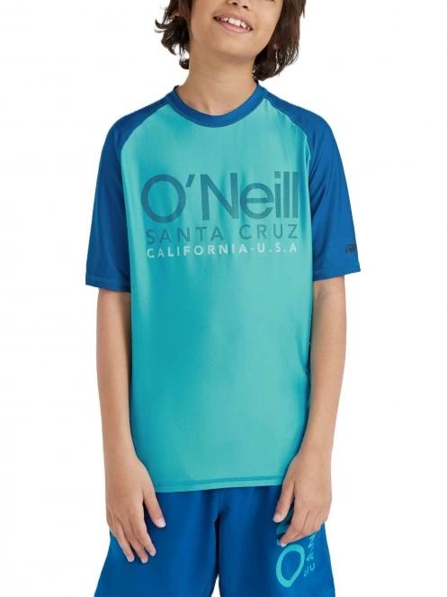 O'Neill Essentials Cali S/Slv Skins rövid ujjú lycra világoskék színben 2
