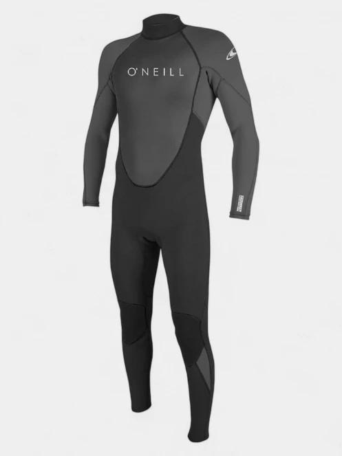O'Neill Reactor-2 3/2 Back Zip Full férfi hosszú ujjú neoprén ruha szürke színben 2