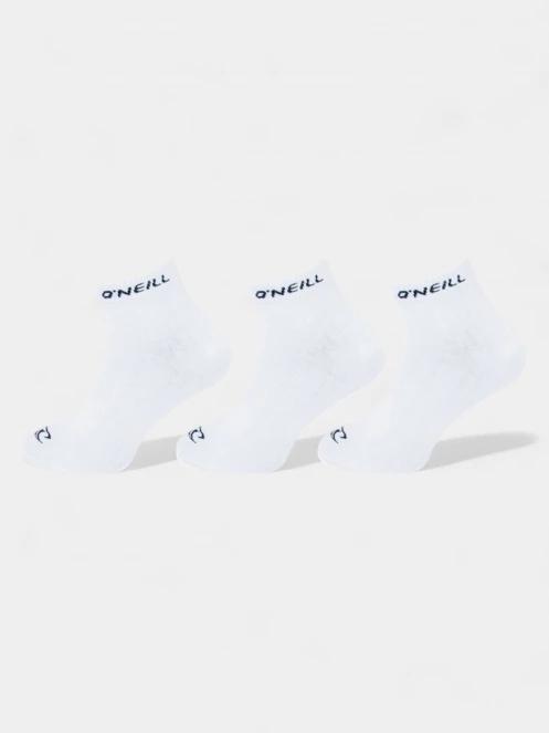 O'Neill Quarter O'Neill 3-pack zokni fehér színben 2