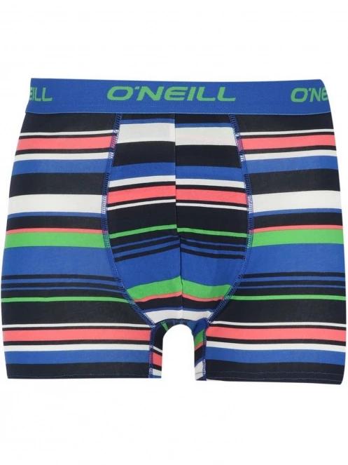 O'Neill Men boxer O'Neill stripes & plain 3-pack férfi alsónadrág multikolor színben 3