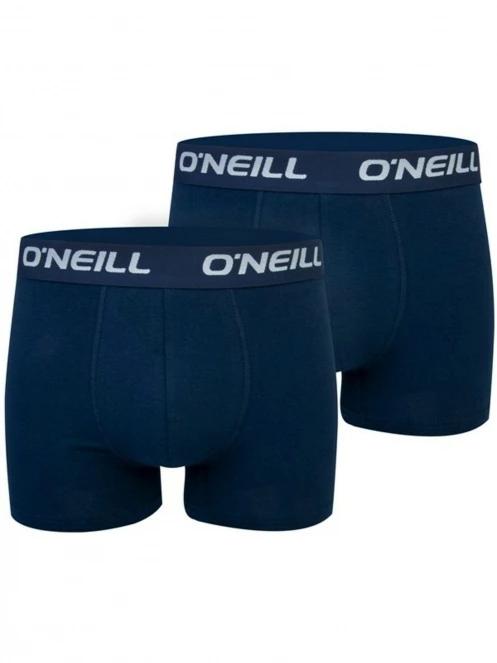 O'Neill Men boxer O'Neill plain 2-pack férfi alsónadrág sötétkék színben 2