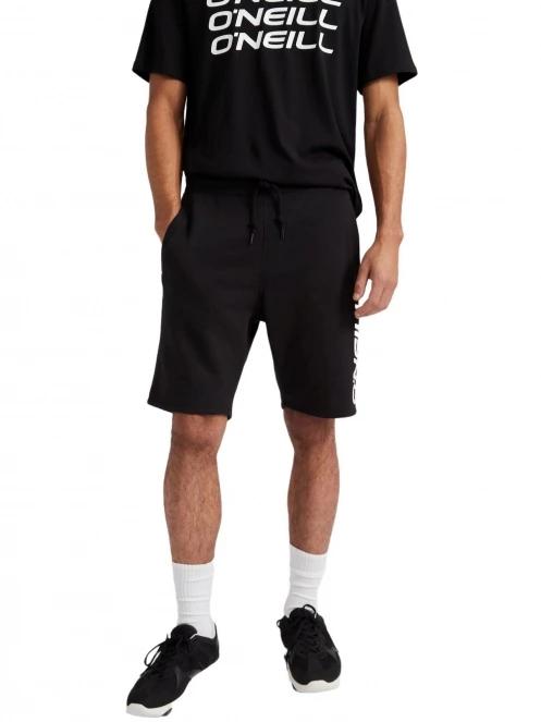 O'Neill O'Neill Logo Sweatshorts férfi tréning rövidnadrág fekete színben 2