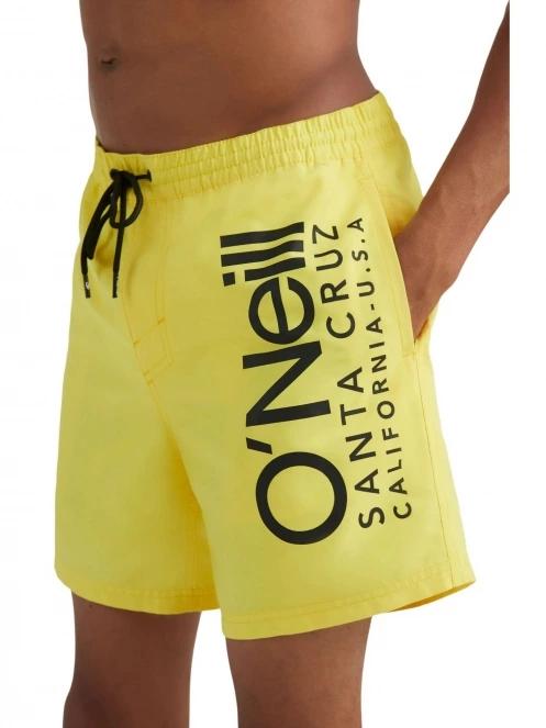 O'Neill Original Cali 16'' Swim Shorts férfi beach short sárga színben 4