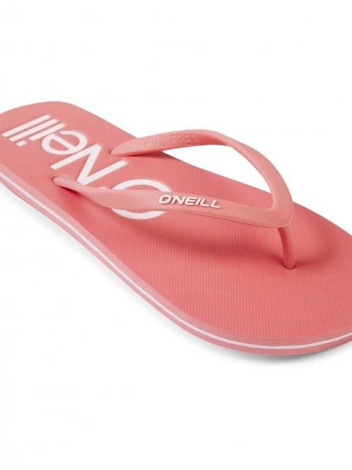 O'Neill Profile Logo Sandals női flip flop papucs rózsaszín színben 4