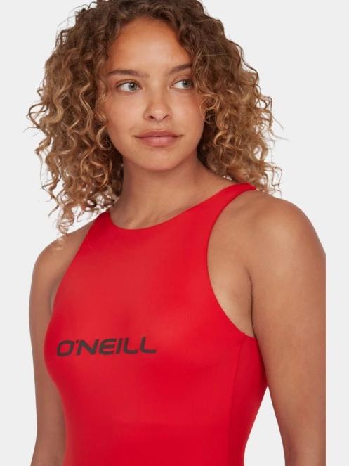 O'Neill Essentials O'Neill Logo Swimsuit női fürdőruha piros színben 5