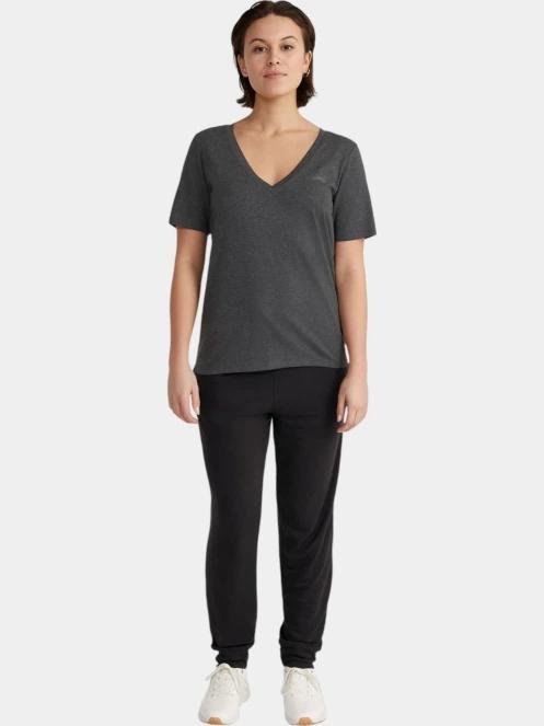 O'Neill Essentials V-Neck T-Shirt - Fw24 női rövid ujjú póló fekete színben 5
