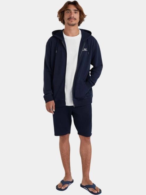 O'Neill O'Neill Small Logo FZ Hoodie férfi kapucnis pulóver sötétkék színben 5