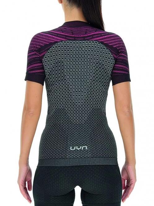 UYN Lady Running Coolboost Shirt SH_SL női rövid ujjú sport póló szürke színben 4
