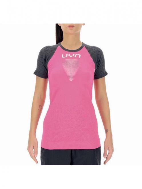 UYN Lady Marathon Shirt SH_SL női rövid ujjú sport póló magenta színben 2