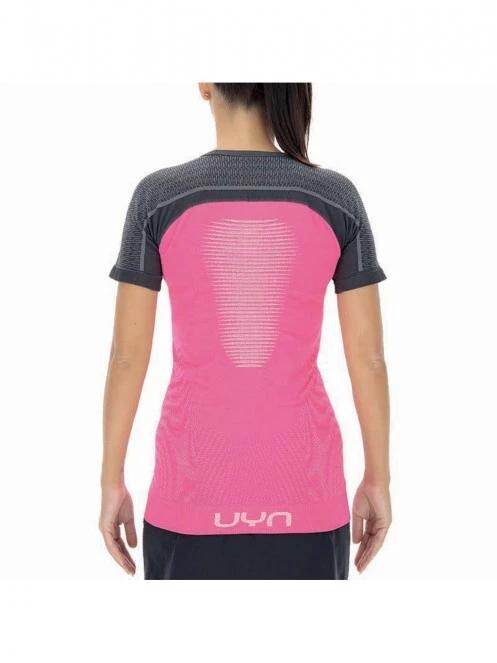UYN Lady Marathon Shirt SH_SL női rövid ujjú sport póló magenta színben 3