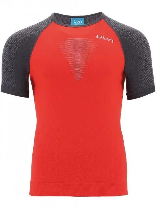 UYN Man Marathon Shirt SH_SL férfi rövid ujjú sport póló fekete színben 2