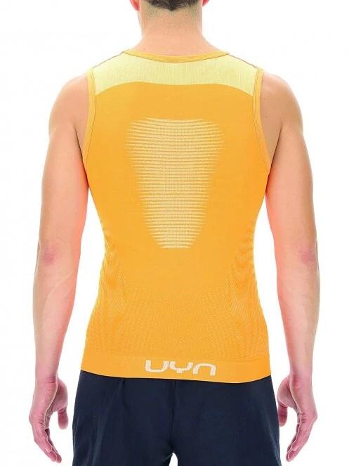 UYN Man Marathon Ow Sleeveless férfi atléta narancssárga színben 4