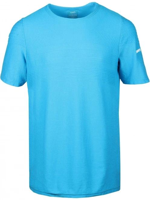 UYN Man Natural Training Ow Shirt SH_SL férfi rövid ujjú sport póló kék színben 2