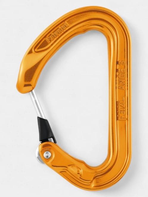 Petzl Ange S karabiner narancssárga színben 2