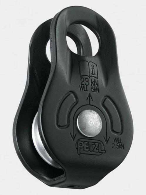 Petzl Fixe csiga fekete színben 2