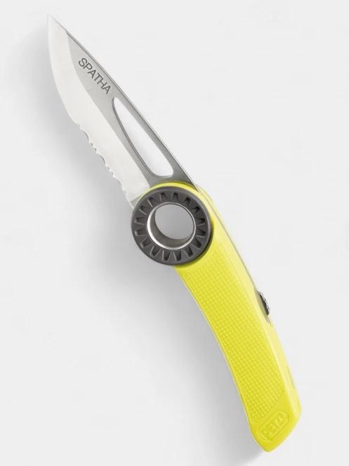 Petzl Spatha kés sárga színben 2