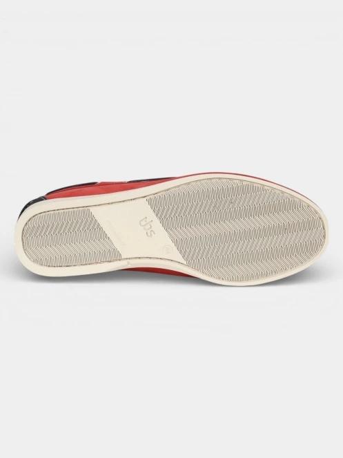 TBS Phenis férfi mokaszin piros színben 6