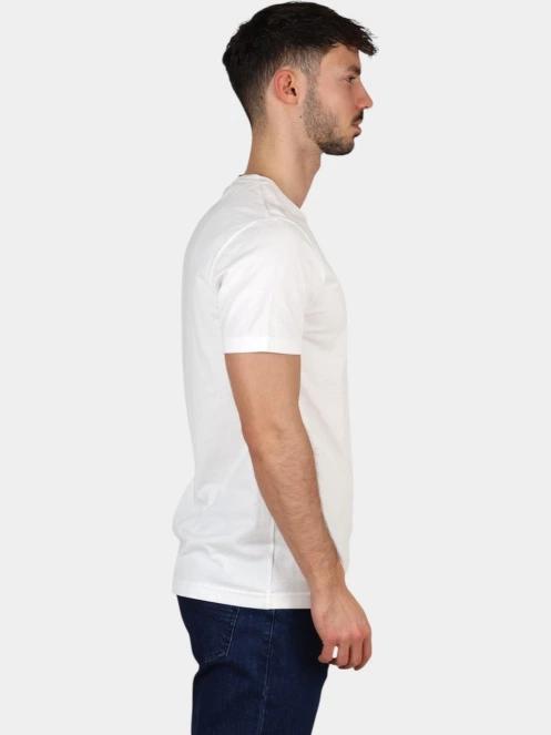 TBS Pieretee férfi rövid ujjú póló fehér színben 5