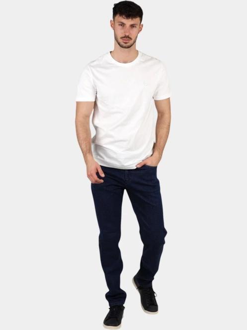 TBS Pieretee férfi rövid ujjú póló fehér színben 6