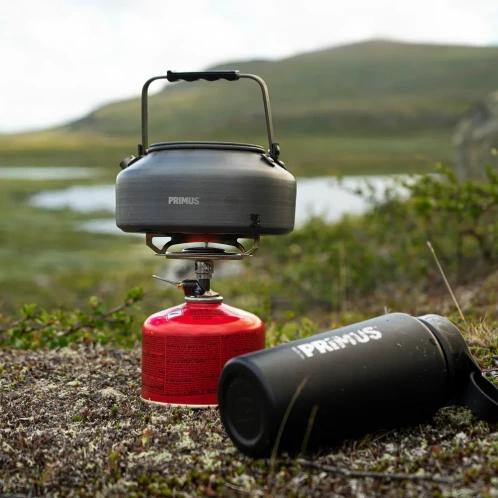 Primus Essential Trail Stove DUO kompakt főző piros színben 7