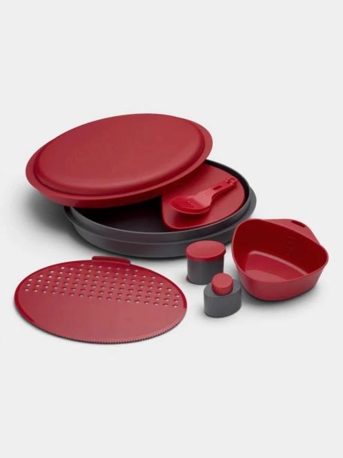 Primus Meal Set edénykészlet piros színben 2