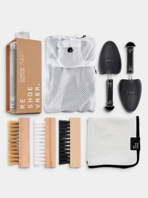 ON Shoe care set Signature Shoe Laundry Cleaning Kit tisztítószer barna színben 4
