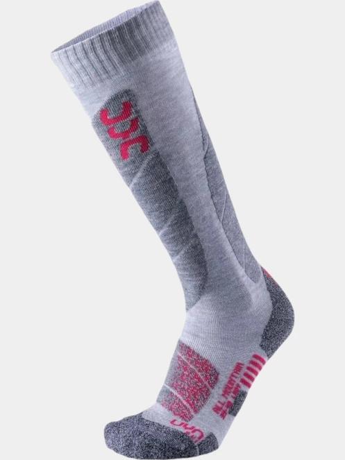 UYN WOMAN SKI ALL MOUNTAIN SOCKS női sízokni szürke színben 2