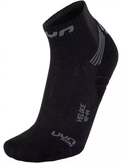 UYN Man Run Veloce Socks férfi sportzokni fekete színben 2